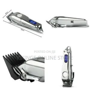 Stainless Steel Blade RAF Professional Electric Hair Clipper