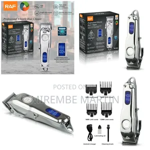 RAF Professional Electric Hair Clipper With Display|