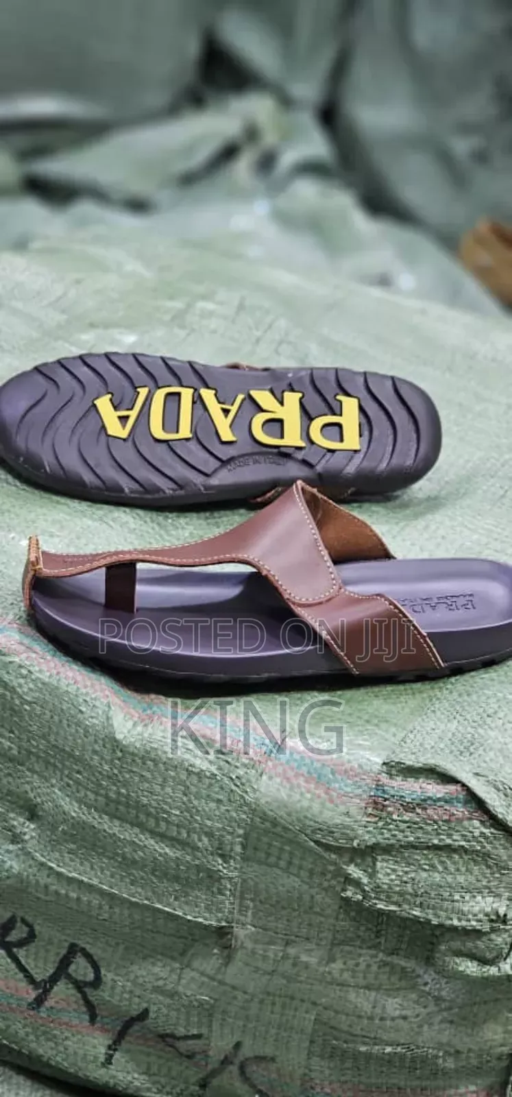 Sooth Prada Mens Sandals