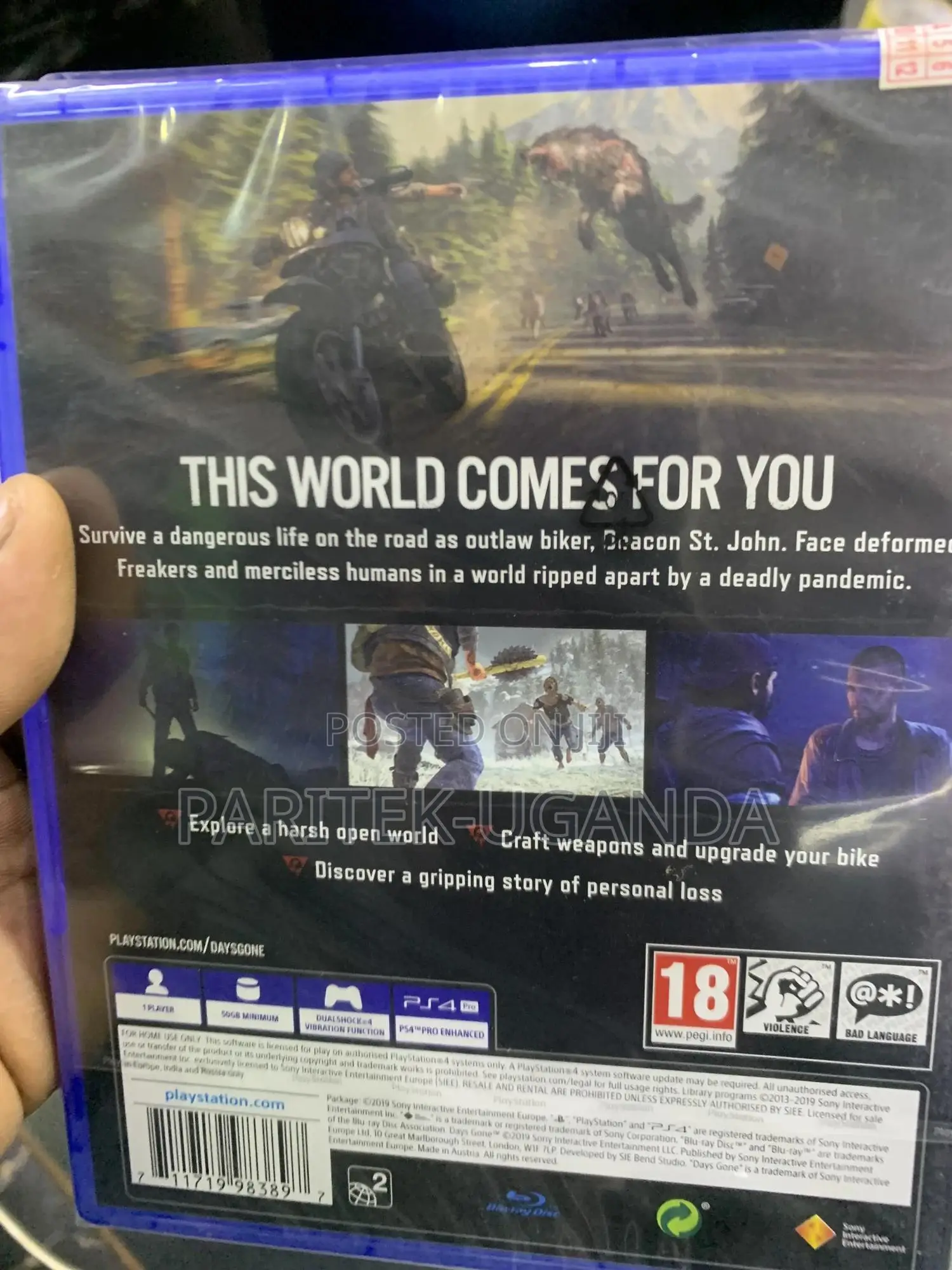 Days Gone Ps4