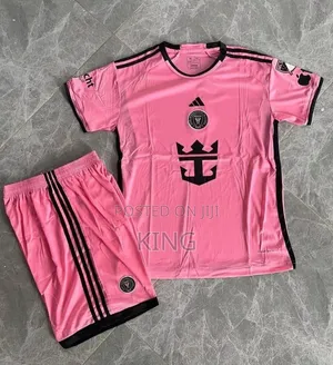 Top Inter Miami Home Jersey. Full Kit