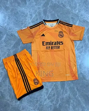 Prize Real Madrid Away Jersey. Full Kit