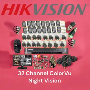 32 Channel Formlinun HIK VISION CCTV Camera Full Kit