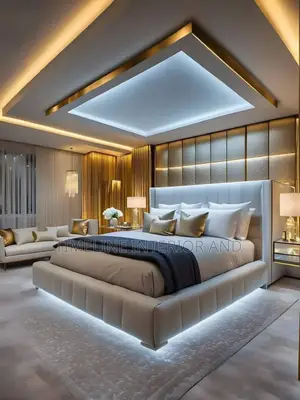 Local, Imported Granite and Gypsum Ceiling.