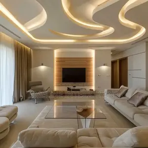 Styling Lights and Gypsum Ceiling