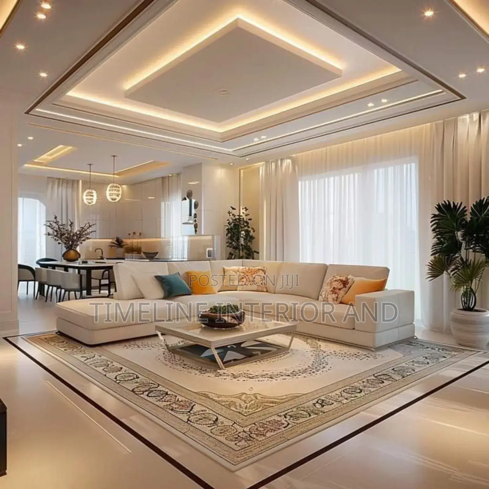 Gypsum Ceiling and Glass Partition, Alright Project
