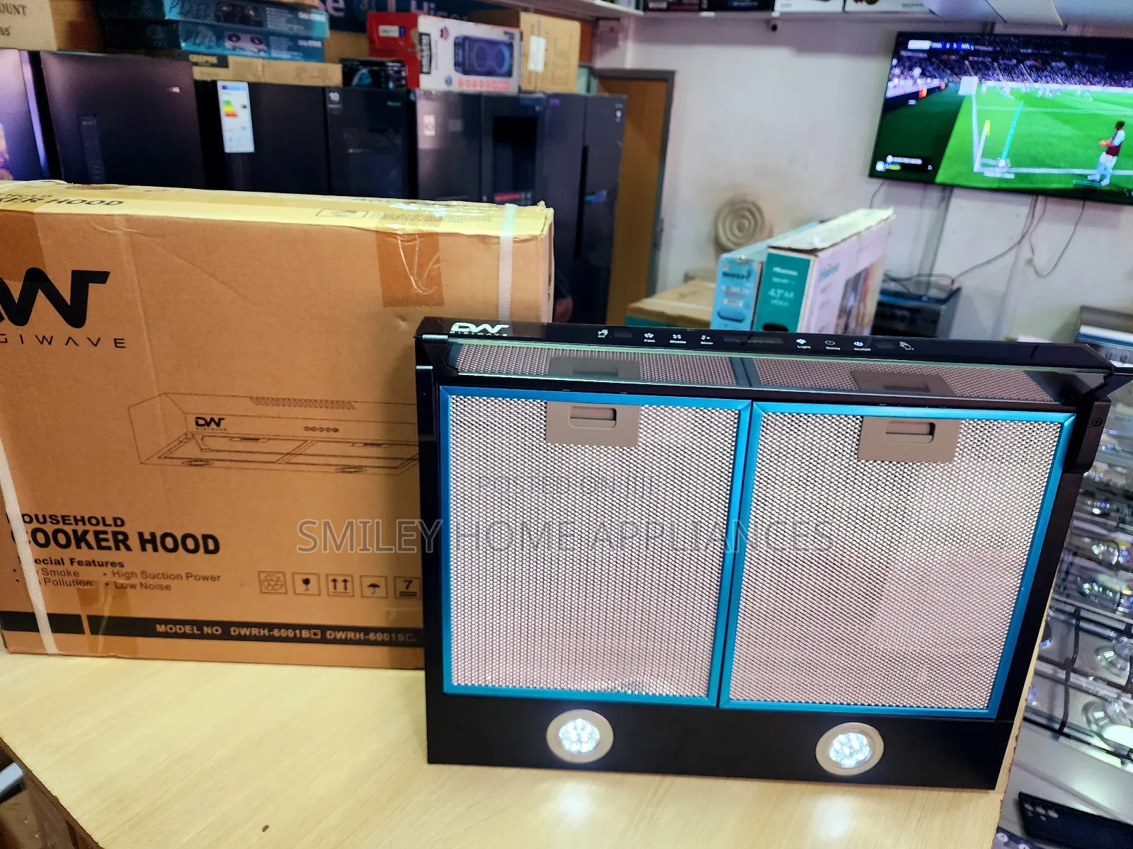 Dw Gas Cooker Hood Digital