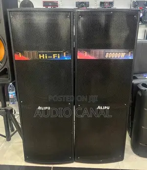 Double Full Range Amplified Speakers