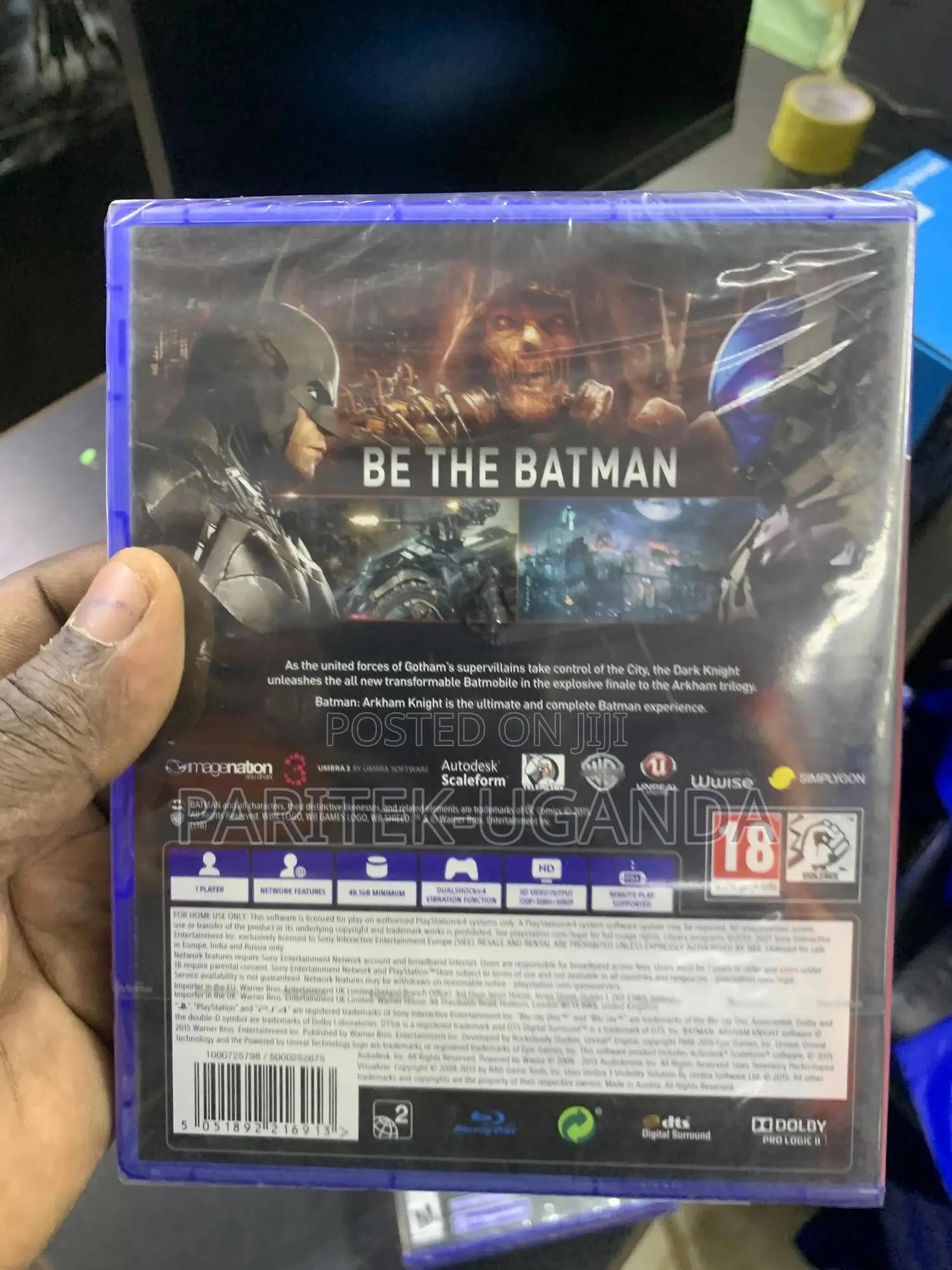 Bat Man Arkham Knight - Ps4