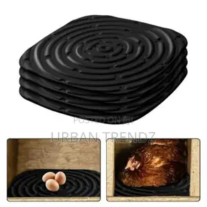 4pcs Chicken Nest Box Pads Washable Chicken Nesting Black