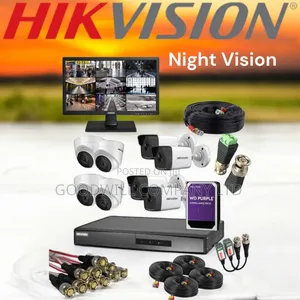 8 Cameras CCTV Camera Full Kit Good for Factory Project