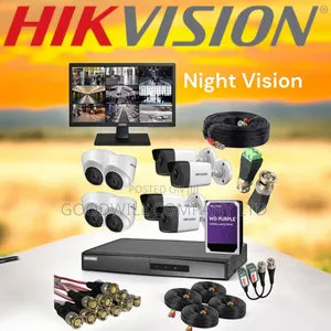 8 Channel Hik Vision Formlinun CCTV Camera Full Set
