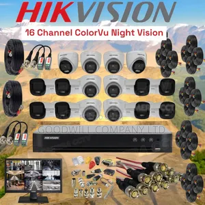 16 Channel Night Vision CCTV Camera Full Kit Thieves Catcher