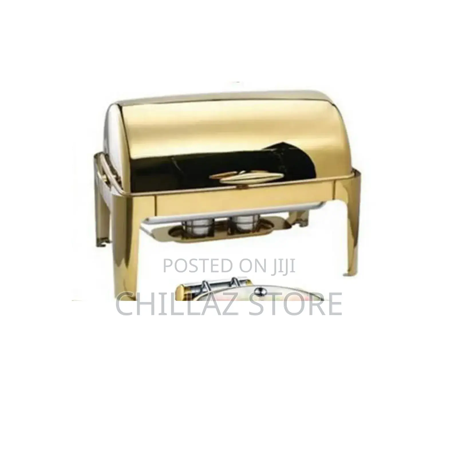 Gold Chafing Dish.