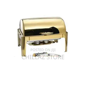 Gold Chafing Dish.