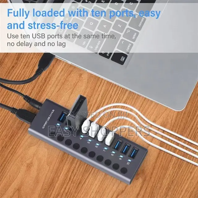 10 Ports USB Quick Charger 3.0 Fast Charging