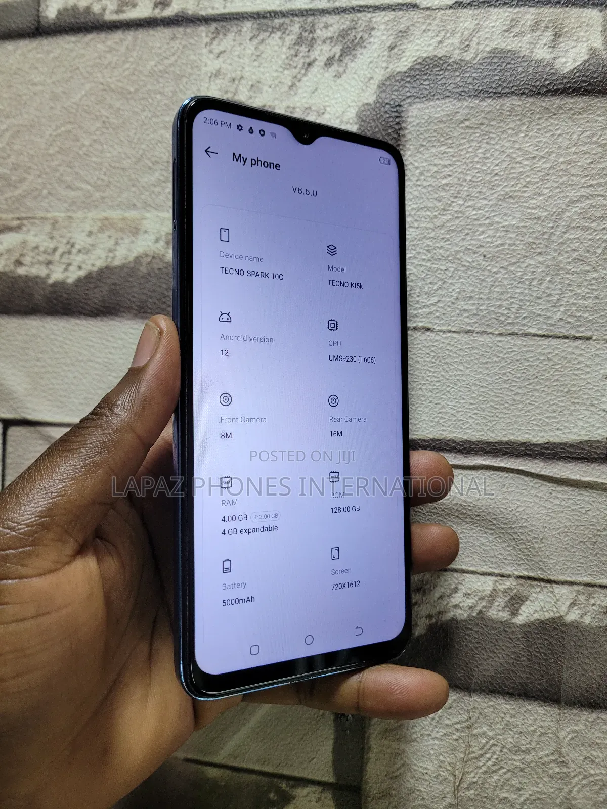 Tecno Spark 10C 128 GB Blue