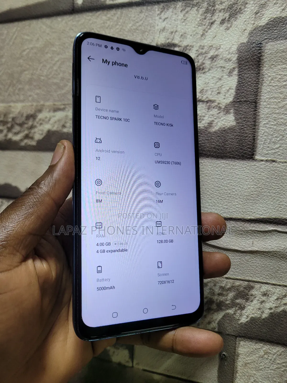 Tecno Spark 10C 128 GB Blue