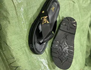 Original Men’S Louis Vuitton Slipper Leather Sandals