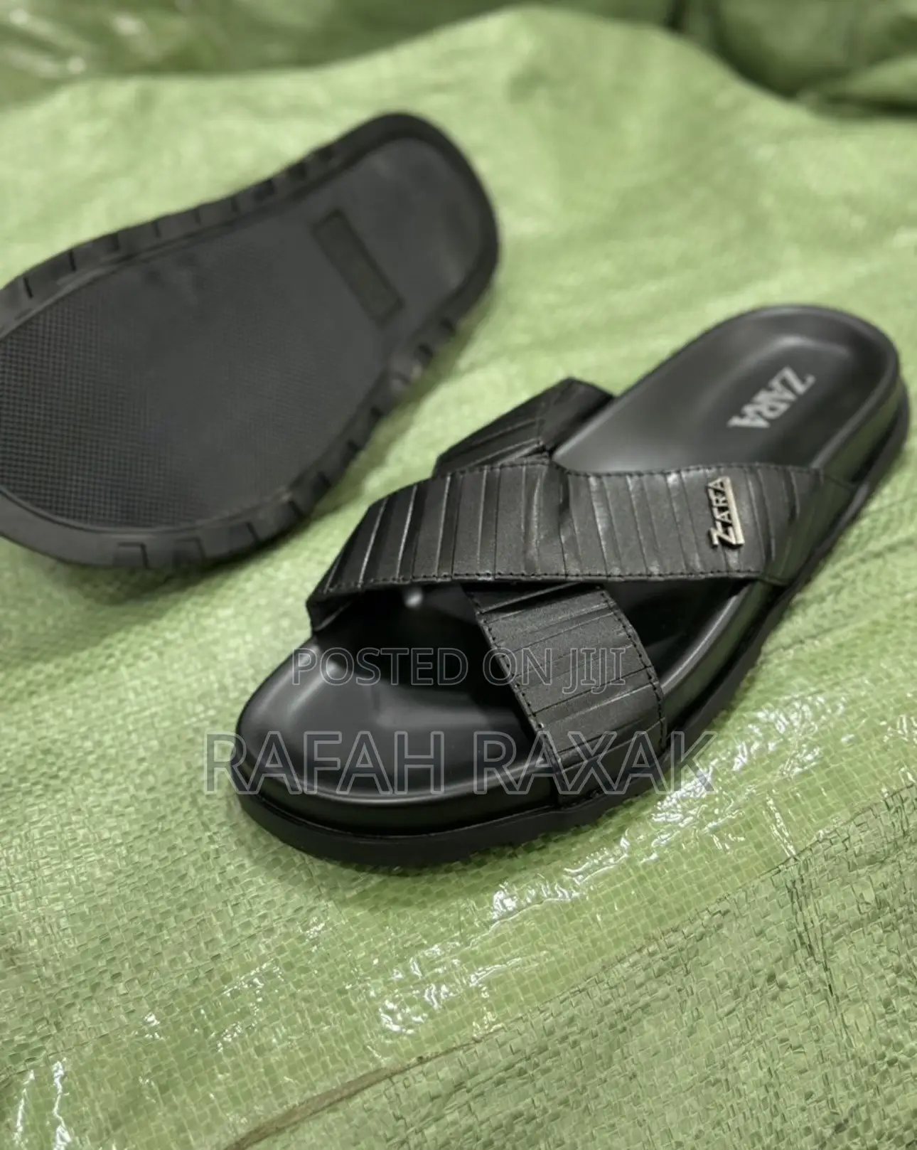 Original Men’S Classy Zara Cross Leather Sandals