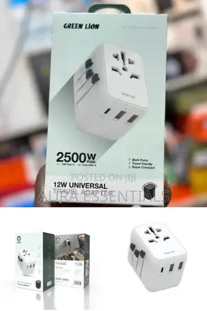 Green Lion 12W Universal Travel Adapter