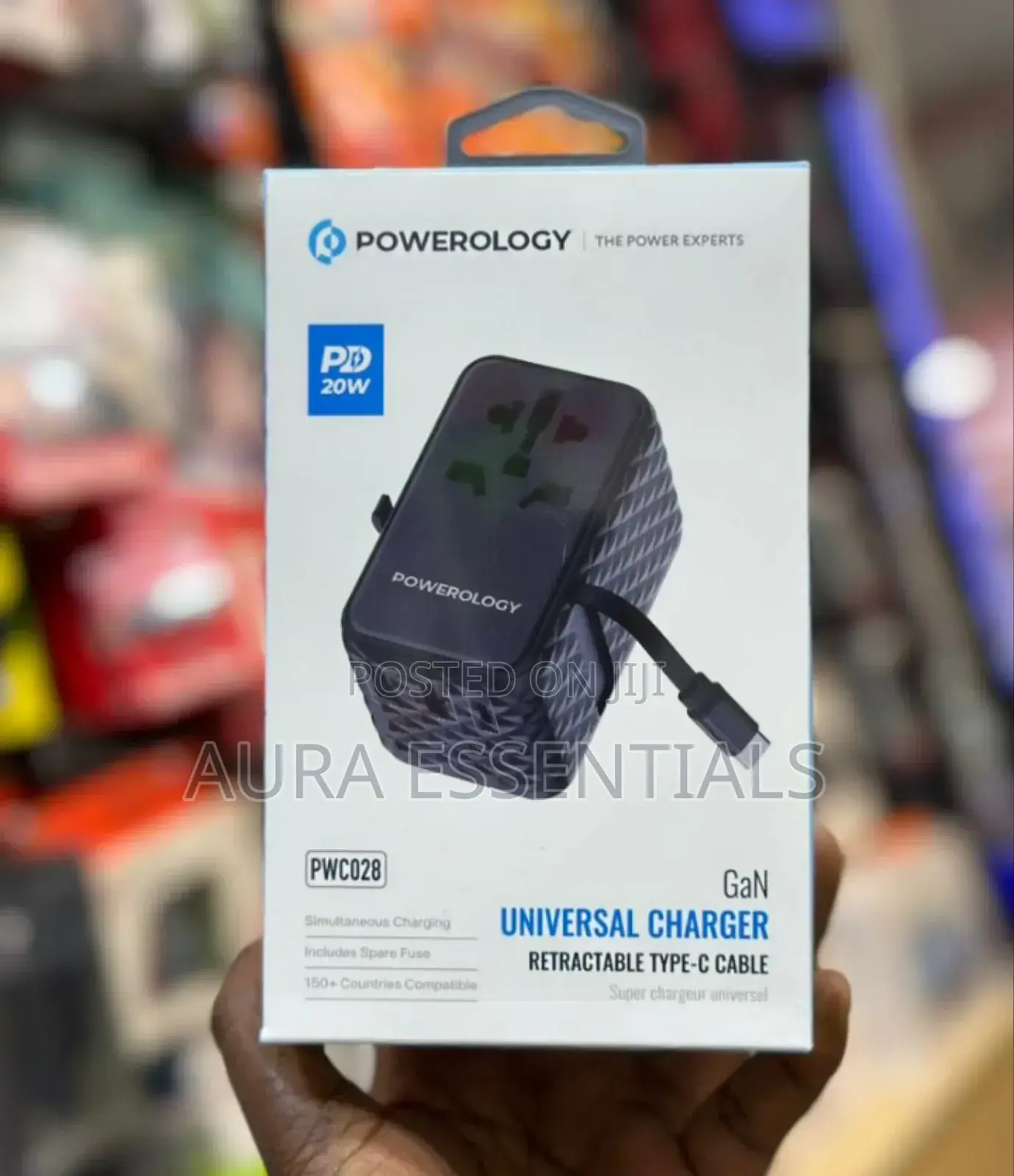 Powerology Gan Universal Charger (20W PD)