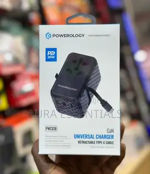 Powerology Gan Universal Charger (20W PD)