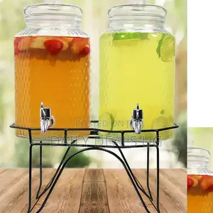 Glass Juice Jar