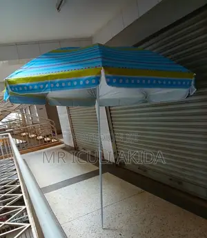 1.4mtrs Business Beach Umbrella WTH Silver Inner Coating
