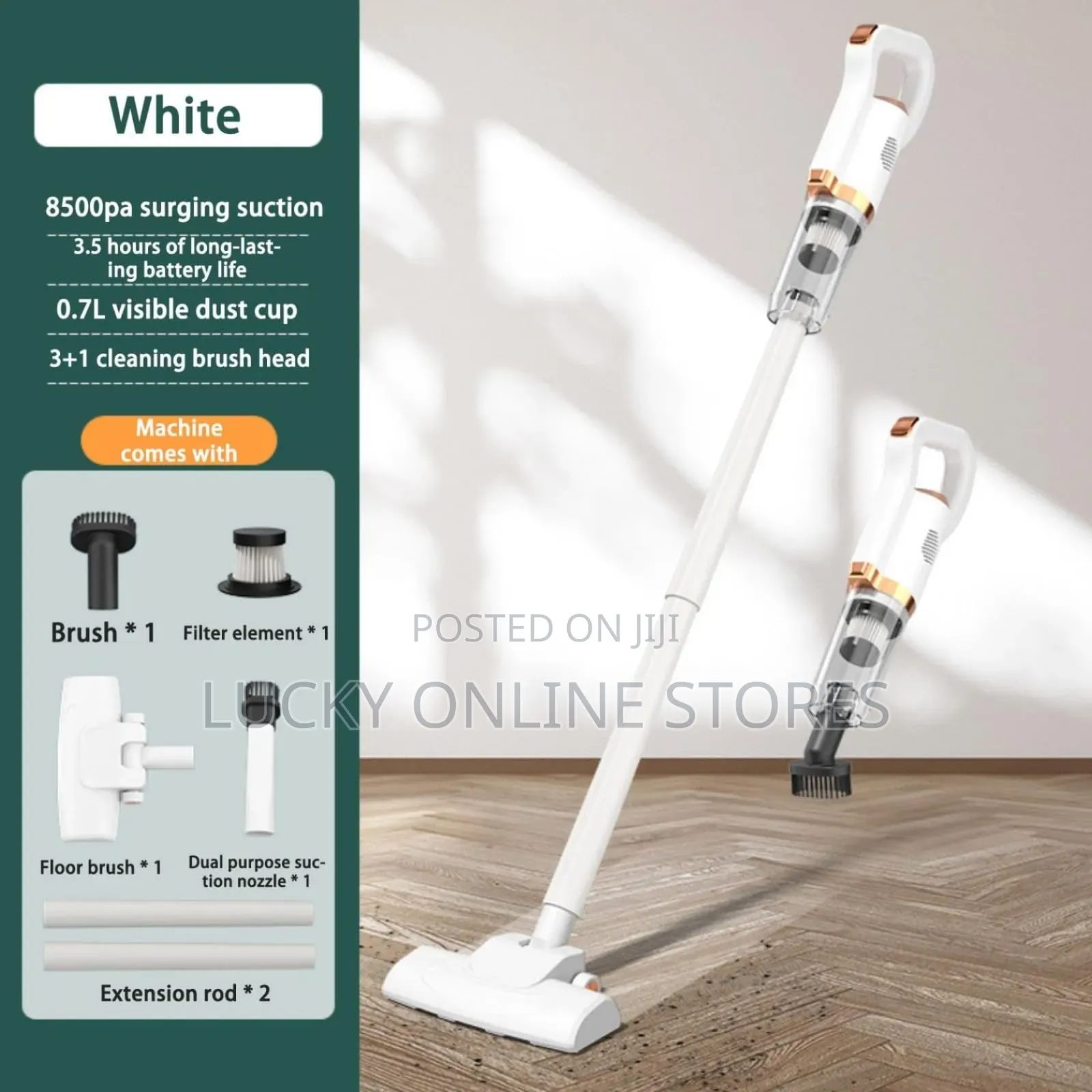 Portable Stick Vaccum Cleaner