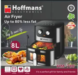 Hoffman 8ltrs Manual Air Fryer