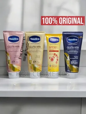 1pc Vaseline Gluta Hya Healthy Bright Serum Burst Lotion.