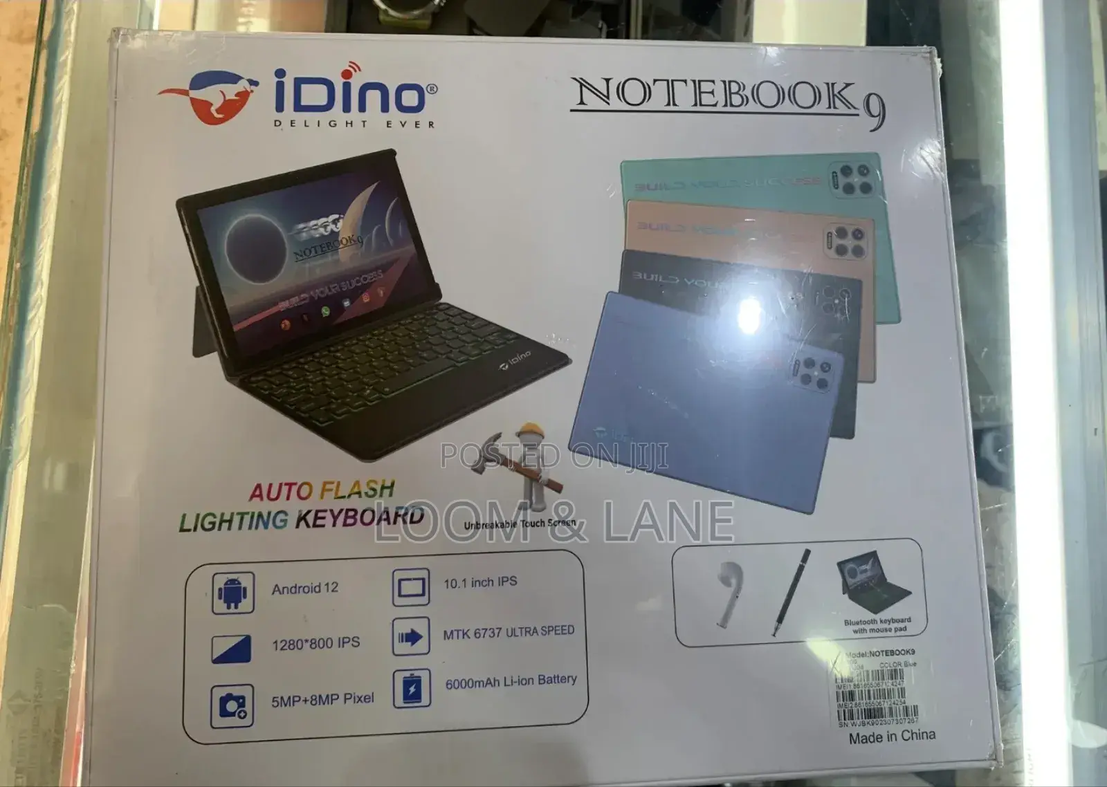 New Idino Notebook 9 256 GB Silver