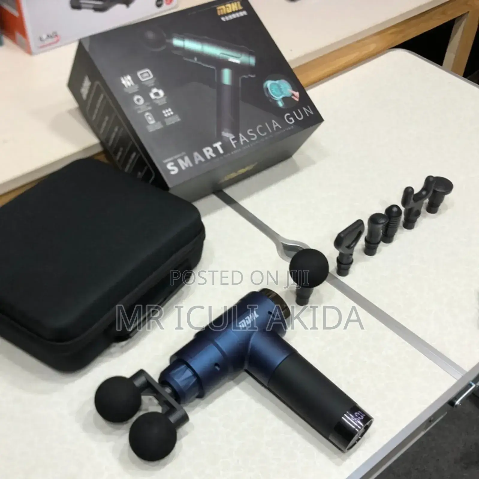 MDHL 7heads Smart Fascia 12speed Massage Gun