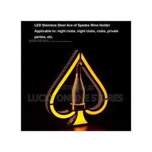LED Lighted Liquor Bottle Display Holder