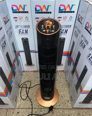 Global Star 29" Mini Cool Air Electric Tower Fan