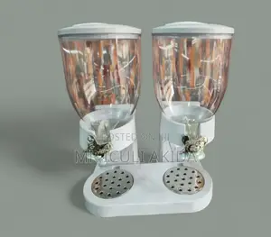 2L Double Container Food and Dry Cereal Dispenser