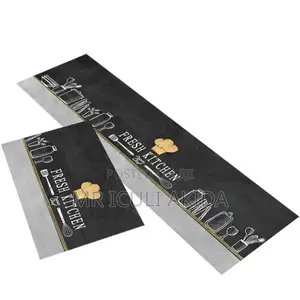 2pcs Kitchen Non-Slip Waterproof Quick Drying Floor Mats