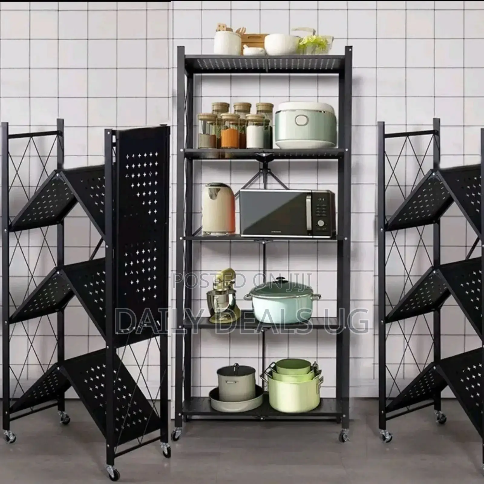 Aluminum Kitchen Movable Rack
