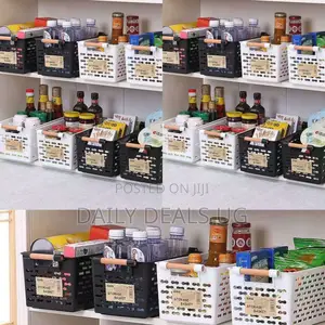 Portable Kitchen Storage Basket