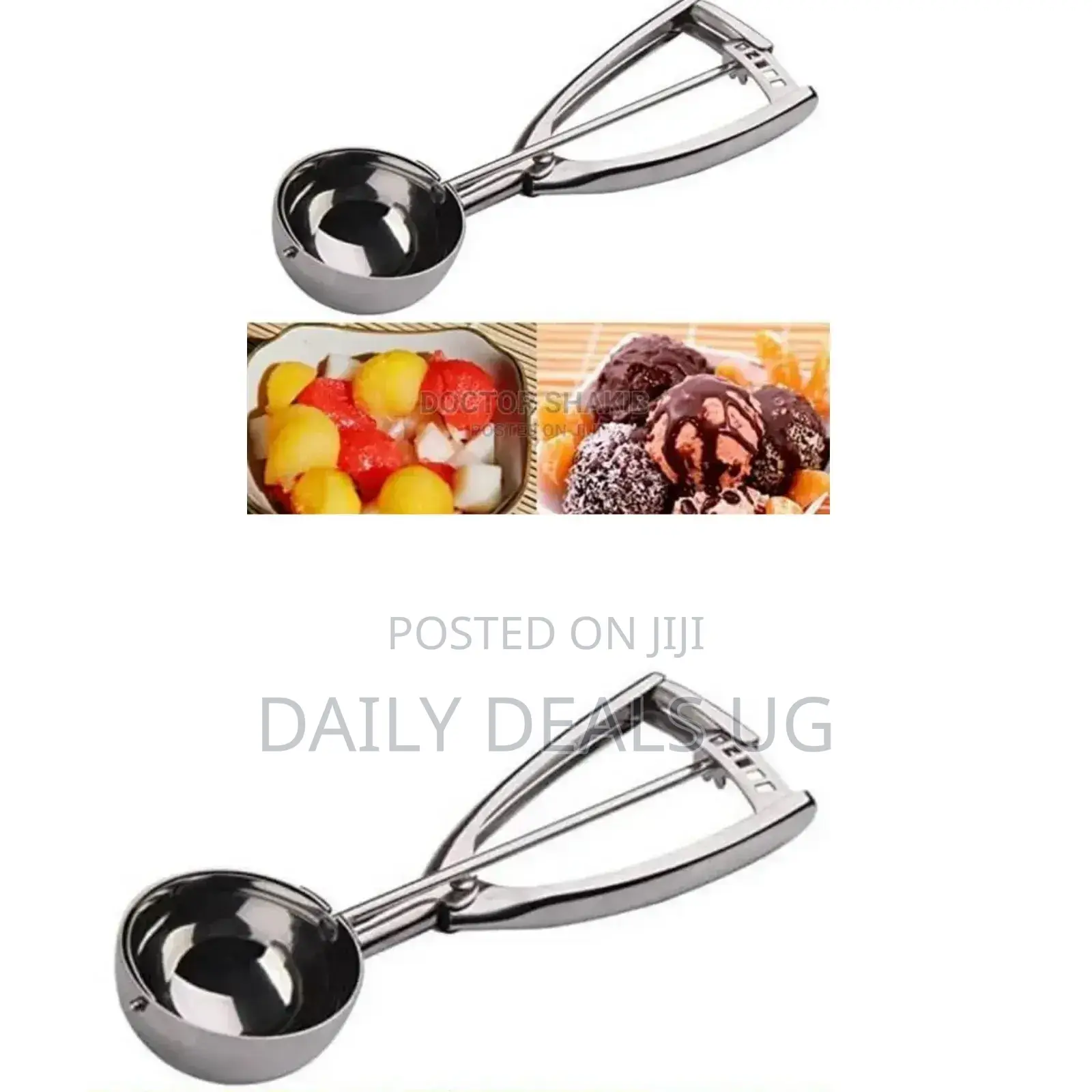 Steel Ice Spoon