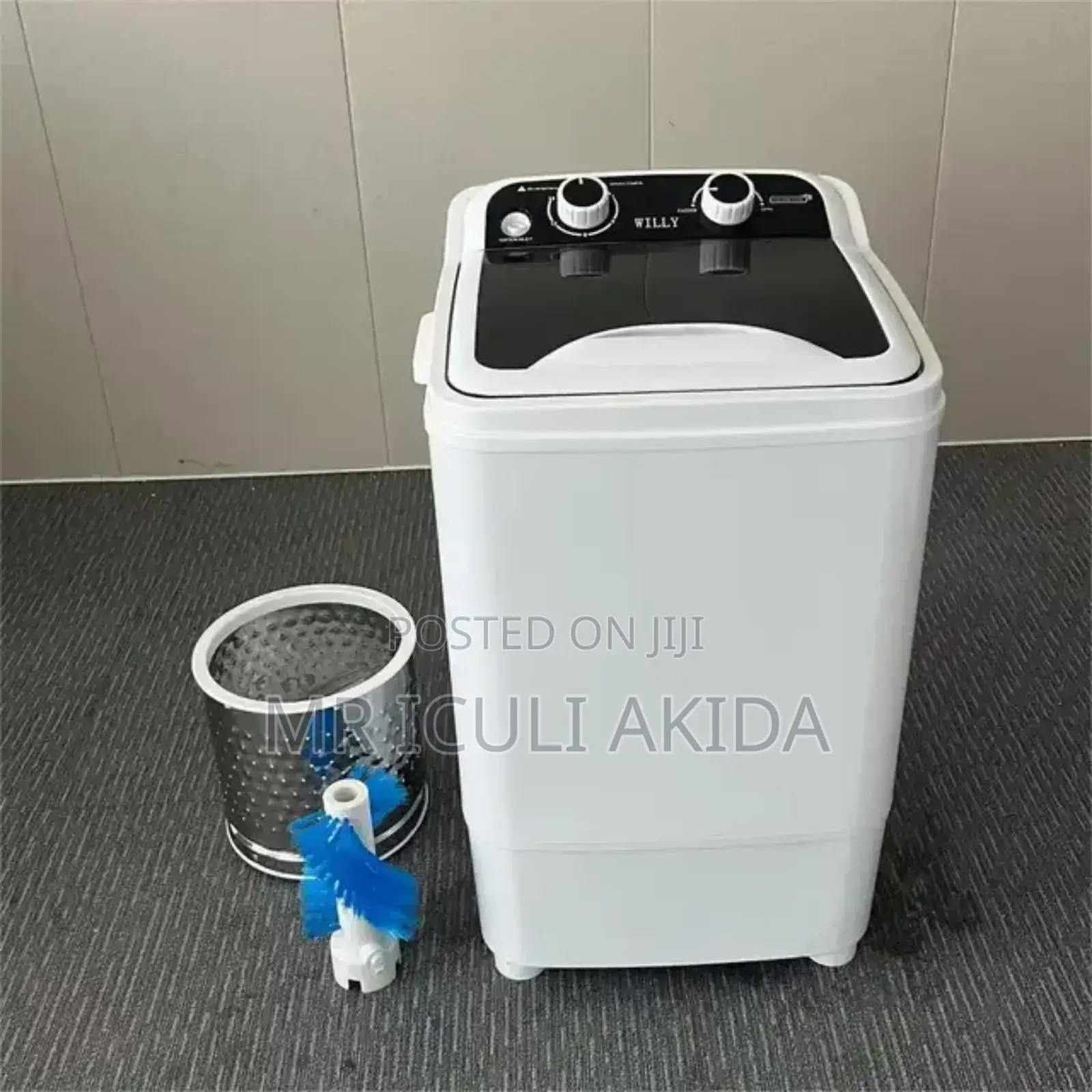 9kg Potable Mini-Top Loader Washing Machine WTH Drain Basket