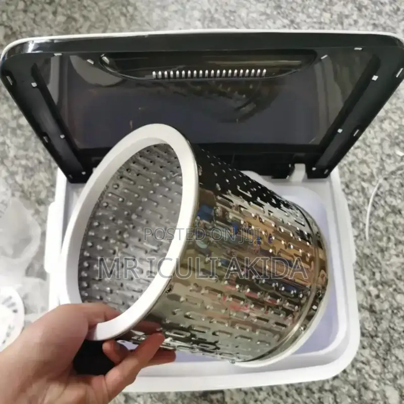 9kg Potable Mini-Top Loader Washing Machine WTH Drain Basket