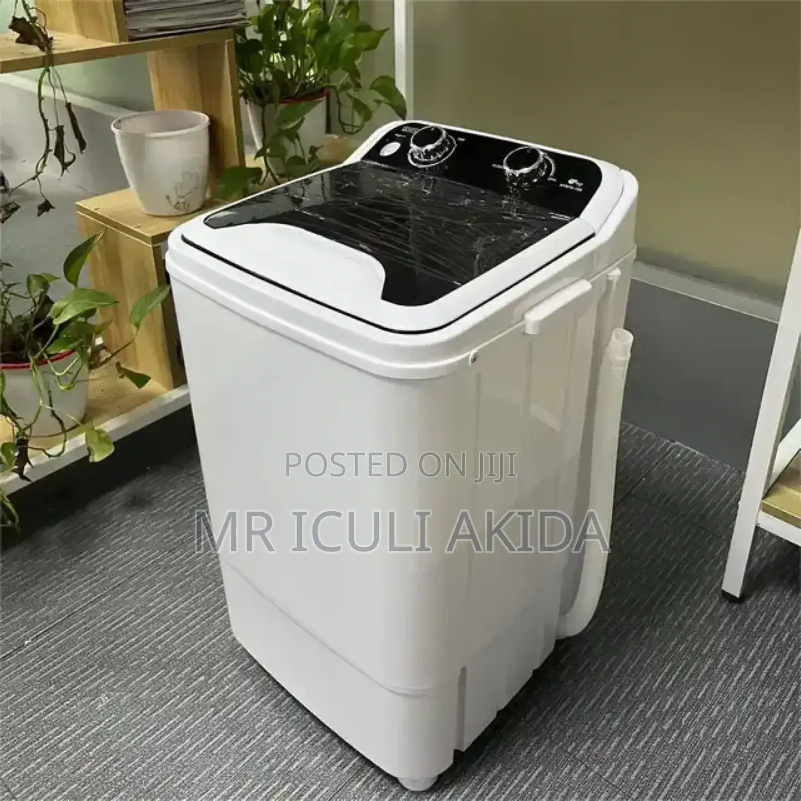 9kg Potable Mini-Top Loader Washing Machine WTH Drain Basket