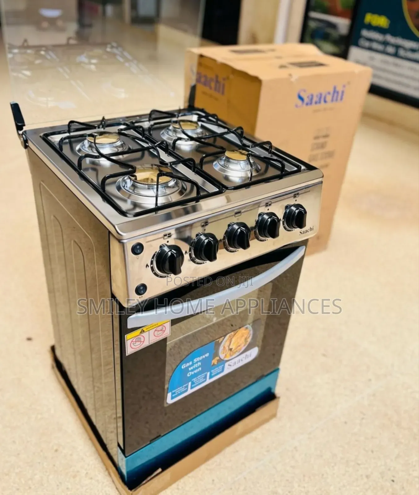 Saachi Full Gas Cooker Oven