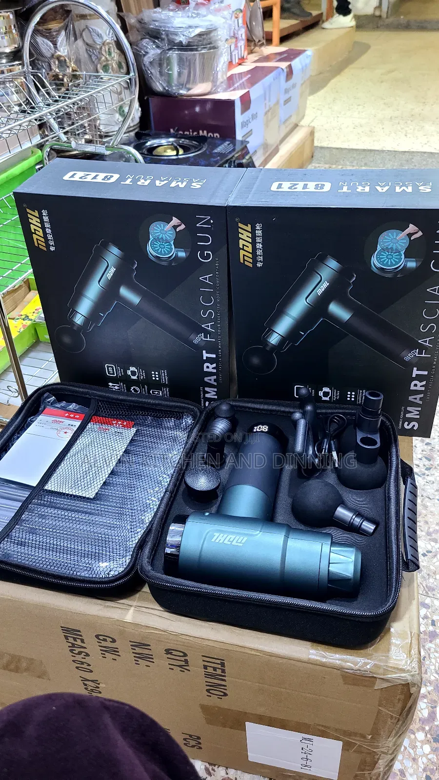 Massage Gun With 7 Heads