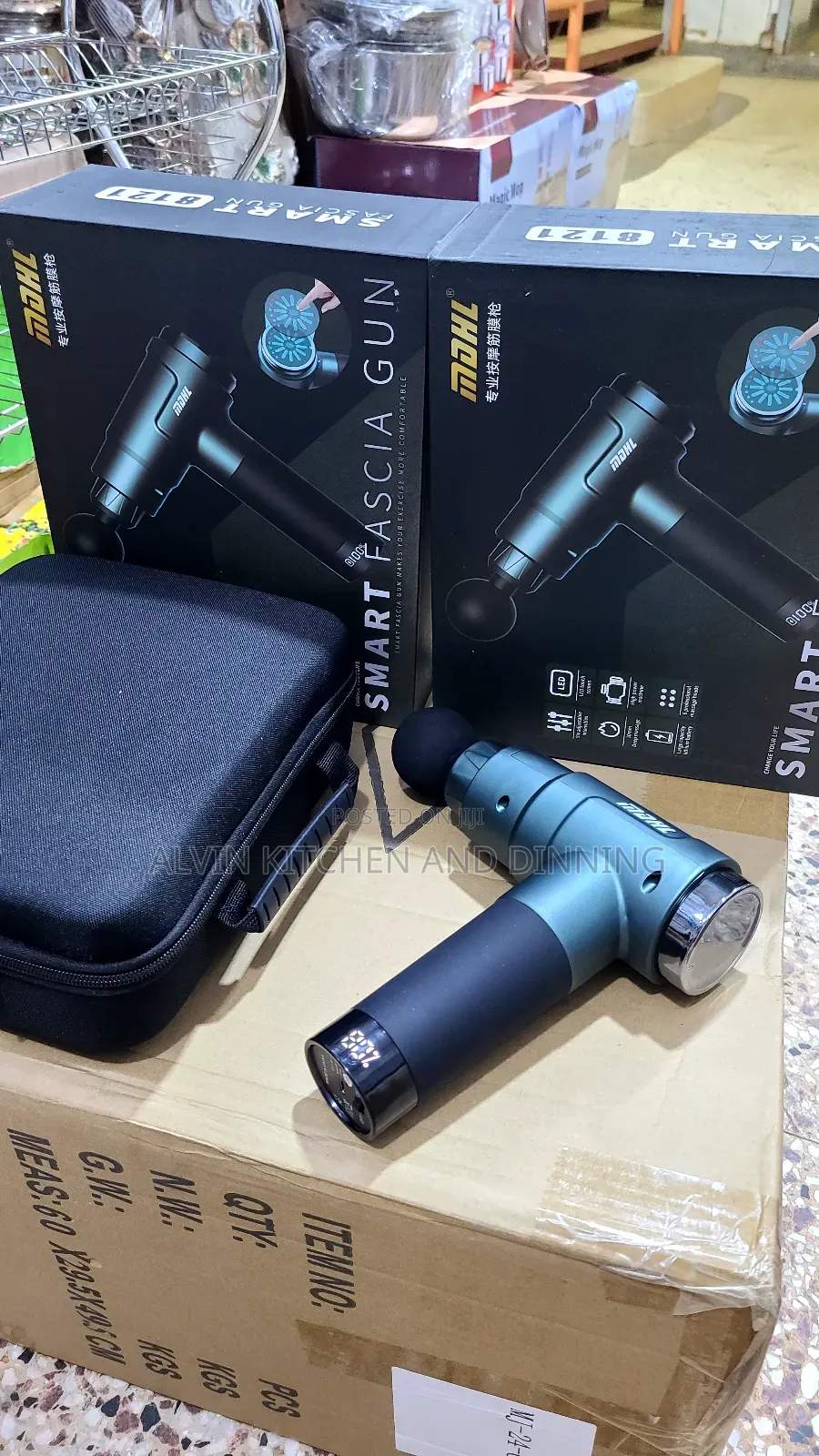 Massage Gun With 7 Heads