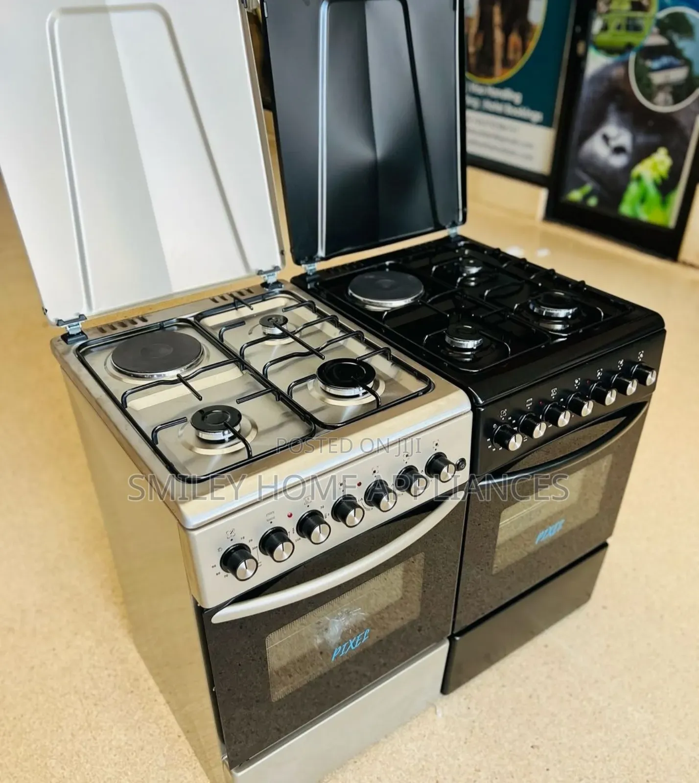 Pixels 60cm by 50cm Gas Cooker Oven
