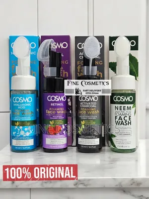 Cosmo Foaming Face Wash Deep Cleansers With Built-in Brush.