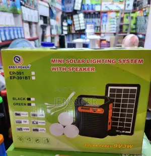 Mini Solar Lighting System With Speaker